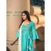 Picture of Cotton Light Sea Green Readymade Salwar Kameez