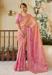 Picture of Elegant Chiffon Pale Violet Red Saree