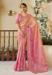 Picture of Elegant Chiffon Pale Violet Red Saree