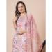 Picture of Chiffon Pale Violet Red Readymade Salwar Kameez
