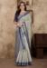 Picture of Fascinating Linen & Silk Grey Saree