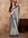 Picture of Fascinating Linen & Silk Grey Saree