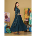 Picture of Georgette Dark Slate Grey Anarkali Salwar Kameez