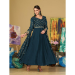 Picture of Georgette Dark Slate Grey Anarkali Salwar Kameez