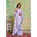 Picture of Alluring Cotton Light Steel Blue Saree