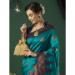 Picture of Classy Silk Dark Cyan Saree