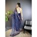 Picture of Ravishing Net Navy Blue Saree