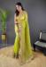 Picture of Sightly Silk Yellow Green Saree