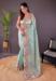 Picture of Alluring Silk Dark Sea Green Saree