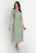 Picture of Good Looking Cotton Dark Sea Green Kurtis & Tunic