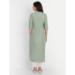 Picture of Good Looking Cotton Dark Sea Green Kurtis & Tunic