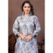 Picture of Good Looking Rayon & Silk Silver Kurtis And Tunic