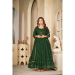 Picture of Pleasing Georgette Green Anarkali Salwar Kameez