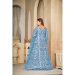 Picture of Nice Net Cadet Blue Anarkali Salwar Kameez