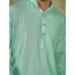Picture of Ravishing Chiffon Cadet Blue Kurtas