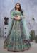 Picture of Silk & Organza Medium Sea Green Lehenga Choli