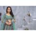 Picture of Silk & Organza Medium Sea Green Lehenga Choli