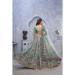 Picture of Silk & Organza Medium Sea Green Lehenga Choli
