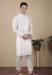 Picture of Bewitching Silk Off White Kurtas