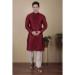Picture of Ideal Silk Maroon Kurtas