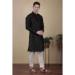 Picture of Enticing Silk Black Kurtas