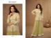 Picture of Alluring Chiffon Tan Straight Cut Salwar Kameez