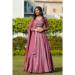 Picture of Stunning Georgette Plum Lehenga Choli