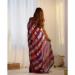 Picture of Excellent Georgette Maroon Saree