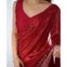 Picture of Admirable Georgette Fire Brick Saree