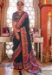 Picture of Charming Silk Dark Slate Grey Saree