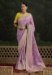 Picture of Well Formed Silk Dim Gray Saree