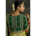 Picture of Exquisite Silk Dark Khaki Saree