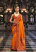 Picture of Resplendent Silk Dark Orange Saree