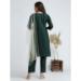 Picture of Pleasing Cotton Sea Green Readymade Salwar Kameez