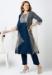Picture of Wonderful Cotton Midnight Blue Readymade Salwar Kameez