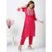 Picture of Shapely Cotton Light Coral Readymade Salwar Kameez
