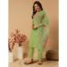 Picture of Delightful Cotton Dark Khaki Readymade Salwar Kameez