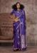 Picture of Enticing Satin & Silk Purple Saree