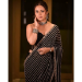 Picture of Appealing Georgette Black Saree
