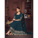 Picture of Georgette Dark Slate Grey Anarkali Salwar Kameez