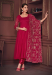 Picture of Bewitching Georgette Light Coral Anarkali Salwar Kameez
