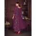 Picture of Exquisite Georgette Purple Anarkali Salwar Kameez