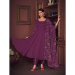Picture of Exquisite Georgette Purple Anarkali Salwar Kameez