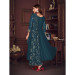 Picture of Georgette Dark Slate Grey Anarkali Salwar Kameez