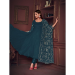 Picture of Georgette Dark Slate Grey Anarkali Salwar Kameez