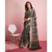 Picture of Gorgeous Linen Dark Slate Grey Saree