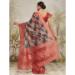Picture of Ideal Silk Dark Slate Grey Saree