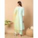 Picture of Cotton Dark Sea Green Readymade Salwar Kameez