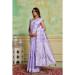 Picture of Fascinating Cotton Light Steel Blue Saree