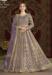 Picture of Bewitching Net Dim Gray Anarkali Salwar Kameez